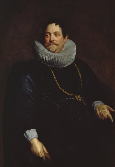 Ritratto di un cavaliere (Giovanni di Monfort) da Anthony van Dyck